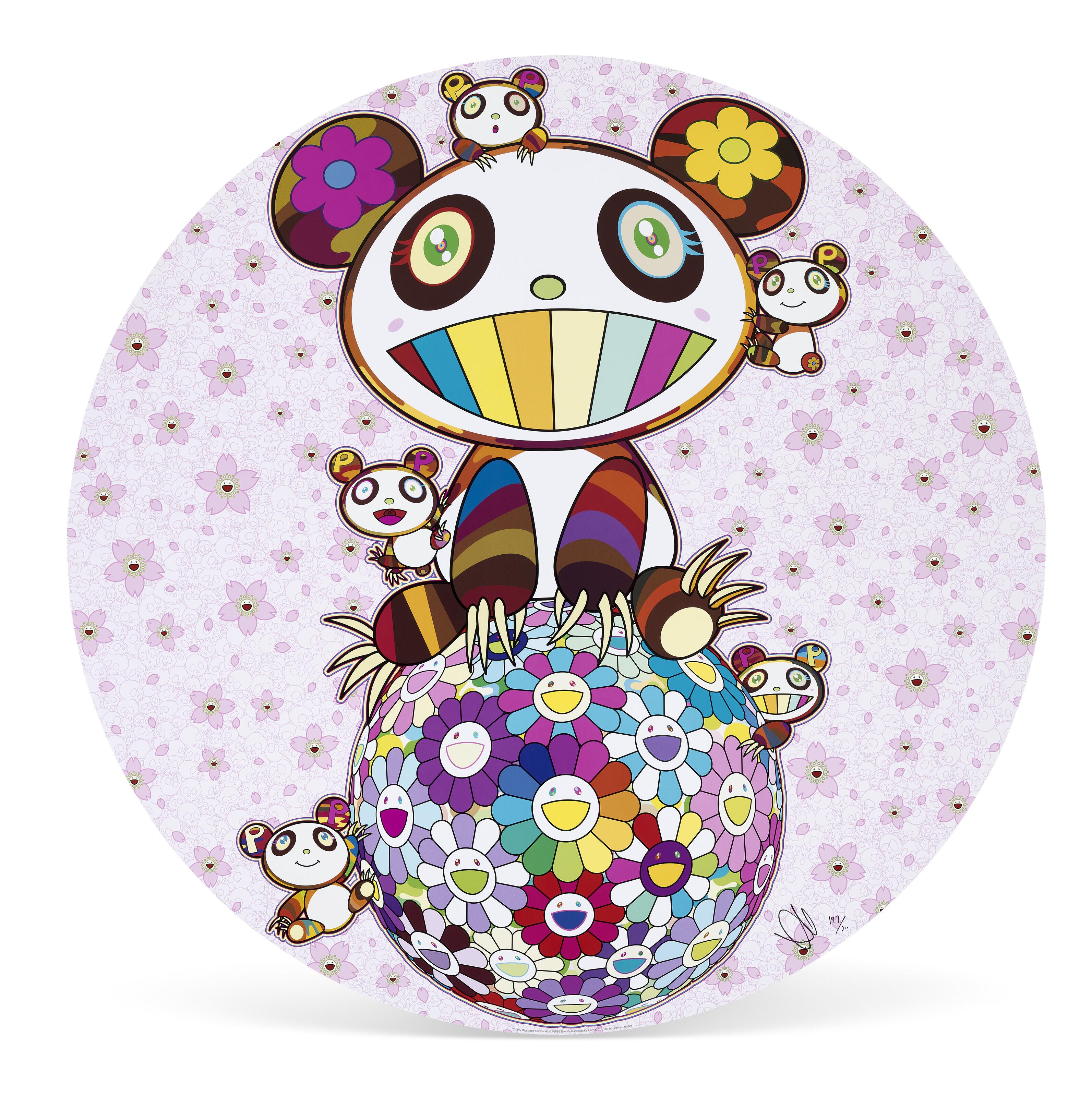 Takashi Murakami - Cherry Blossoms and Pandas