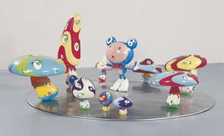 Takashi Murakami - DOB in the Strange Forest (Blue DOB)