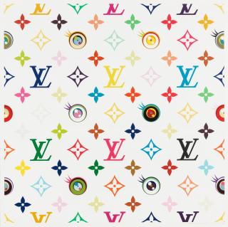 Takashi Murakami - Eye Love Superflat (White)