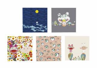 Takashi Murakami - Five Prints by the Artist