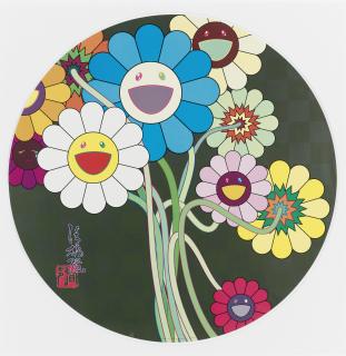 Takashi Murakami - Flowers For Algernon; Kansei Korin Gold; Warhol/Silver; Kansei/Voice Of The Mountain Stream (4 Prints)