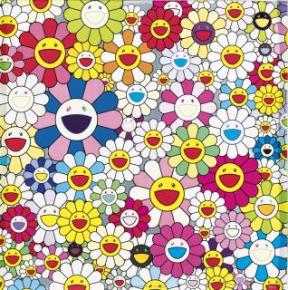 Takashi Murakami - Flowers For Algernon; Kansei (Trade Name Of Rinpa-School Edo Painter Ogata Korin, Literal Meaning: \