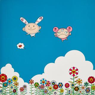 Takashi Murakami - If Only I Could Do This, If Only I Could Do That; And Then Black (2 works)