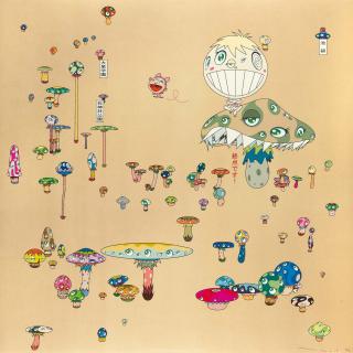 Takashi Murakami - Making a U-Turn, the Lost Child Finds His Way Home.