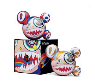 Takashi Murakami - Murakami × Complexcon Mr.Dob  (Set Of Two Pieces) (Executed In 2016)