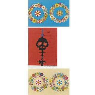 Takashi Murakami - Mushroom Bomb Drawing: Three Works