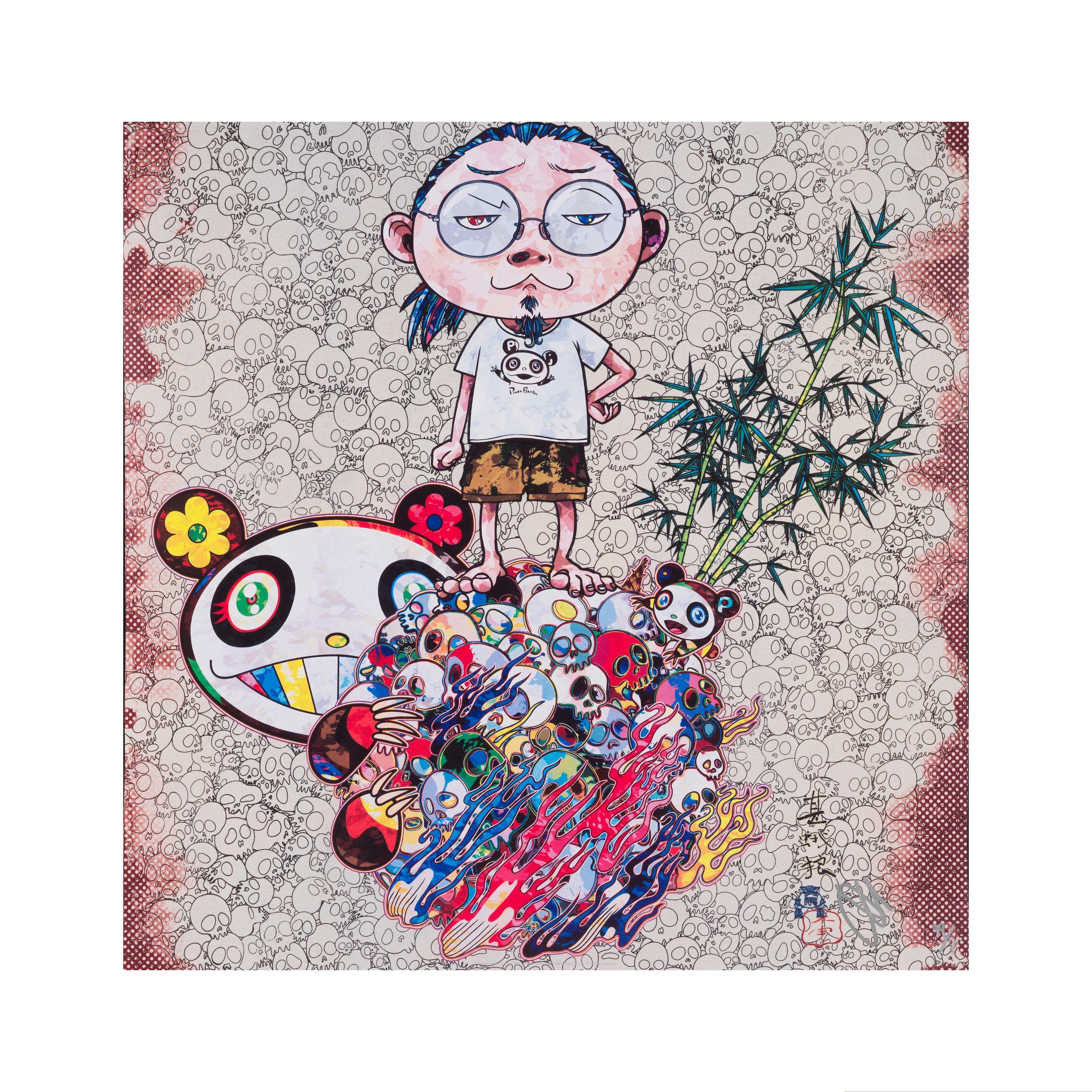 Takashi Murakami - Panda Family, 2013