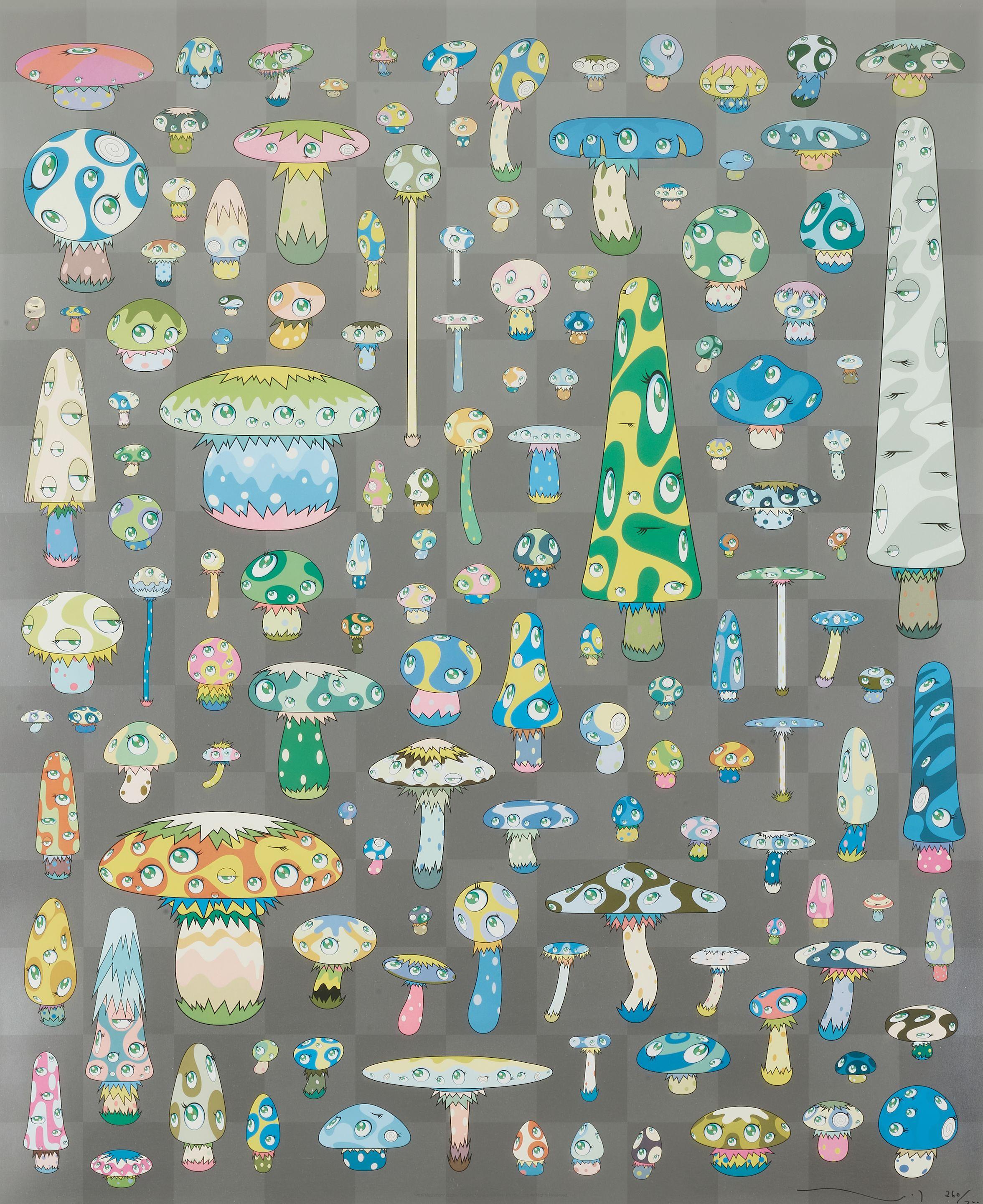 Takashi Murakami - Posi Mushroom, 2002