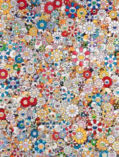 Takashi Murakami - Skulls & Flowers
