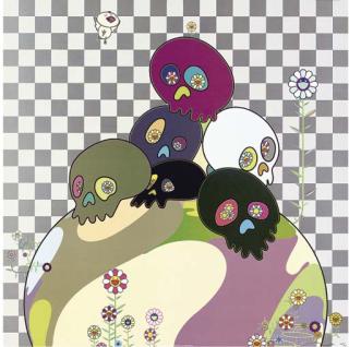 Takashi Murakami - Skulls Rock