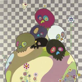 Takashi Murakami - Skulls Rock
