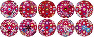 Takashi Murakami - Ten Flowerball Prints