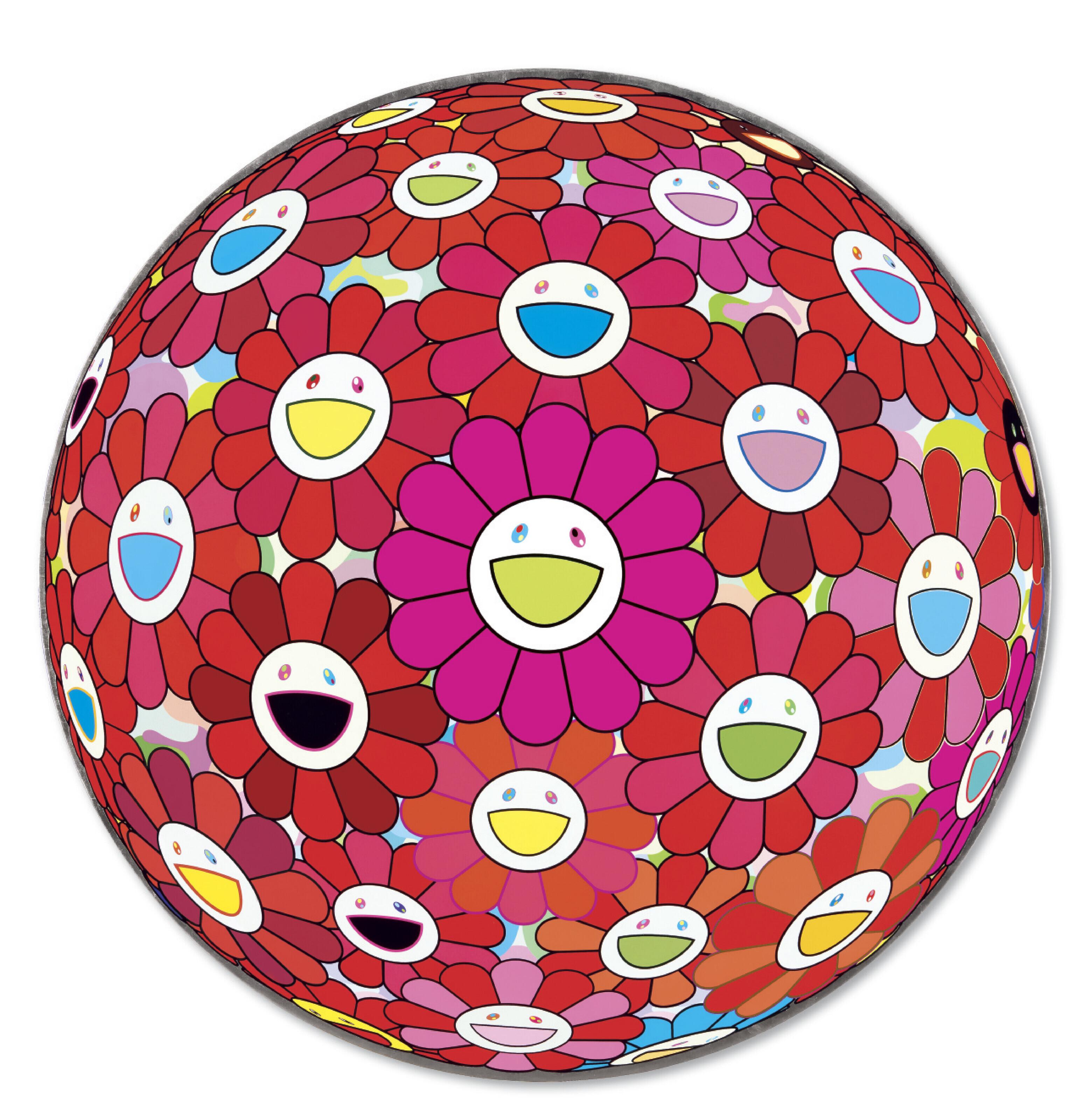 Takashi Murakami - Thinking Matter (Red)