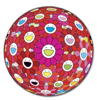 Takashi Murakami - Thinking Matter (Red)