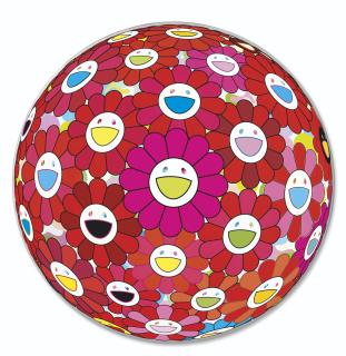 Takashi Murakami - Thinking Matter (Red)