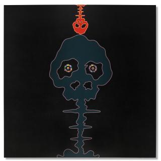 Takashi Murakami - Time Bokan - Black + Moss Green