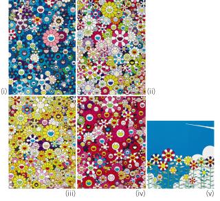 Takashi Murakami - Warhol/Silver (And Seven Other Works)