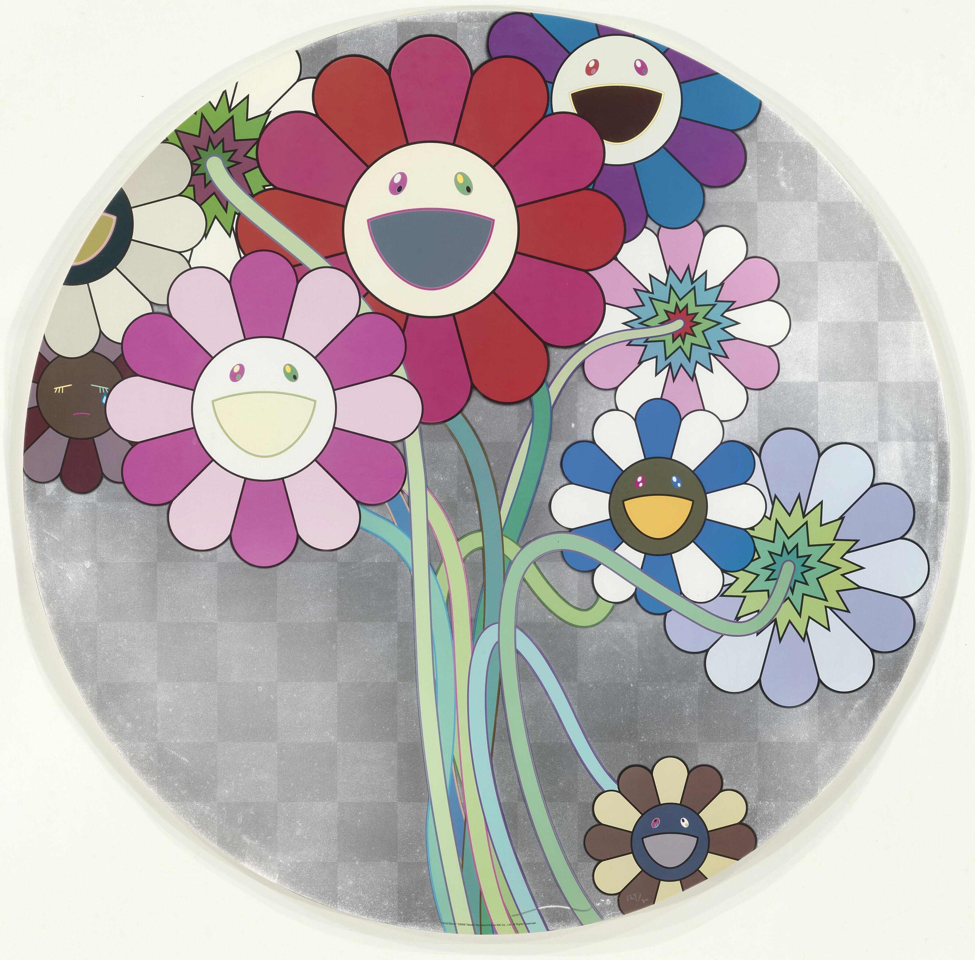 Takashi Murakami - Warhol/Silver