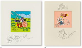 Takashi Yanase - Anpanman Signed By Takashi Yanase (2 Works)