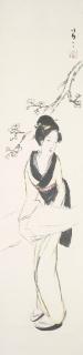 Takehisa Yumeji - Baika bijin zu (Beauty beneath plum blossoms)