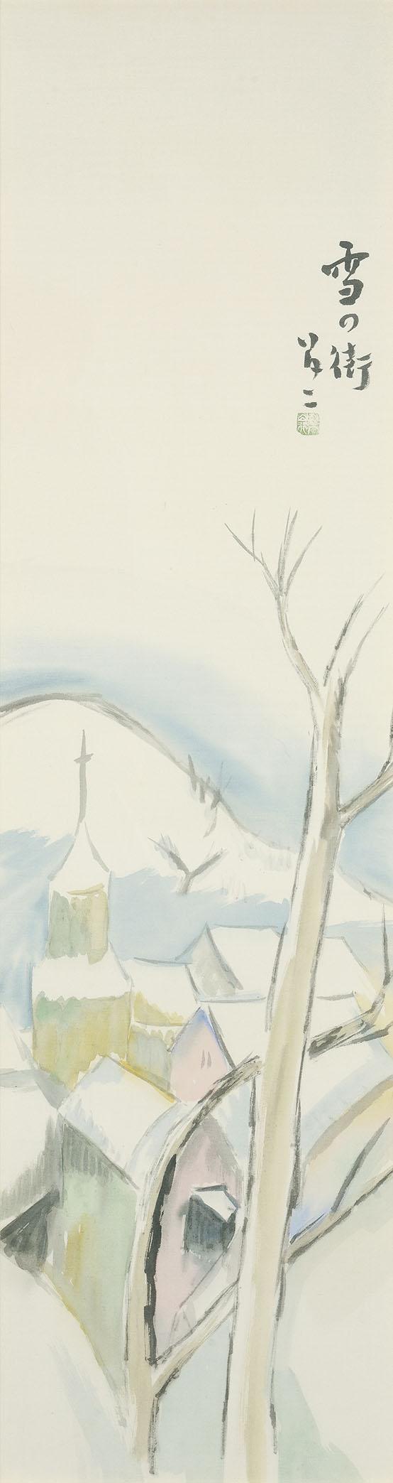 Takehisa Yumeji - SNOW TOWN