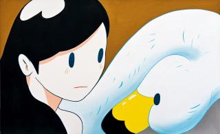 Takeru Amano - Leda And The Swan (Painted In 2020)