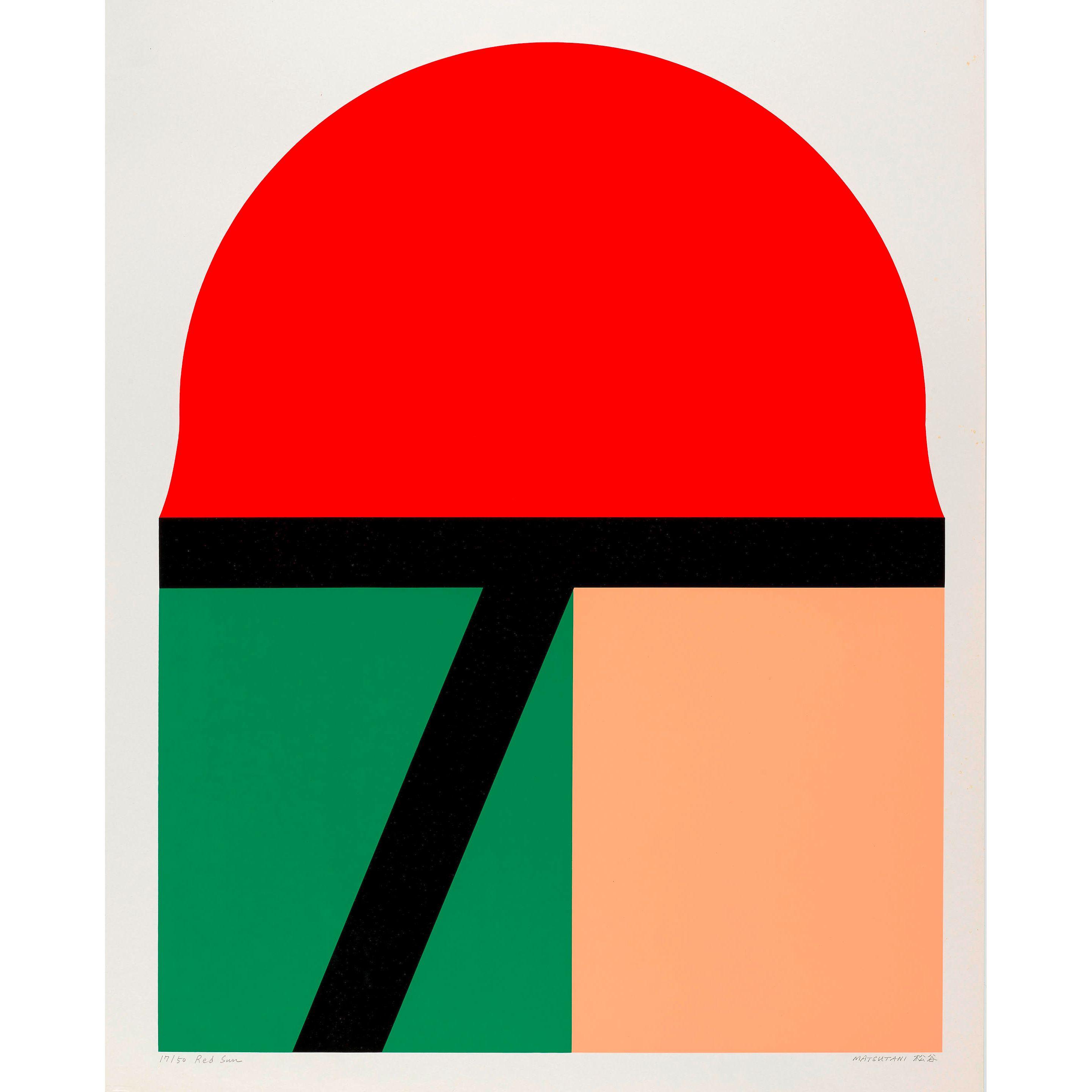 Takesada Matsutani - Red Sun