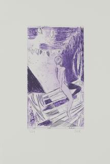 Tal R - Boy on Balcony.