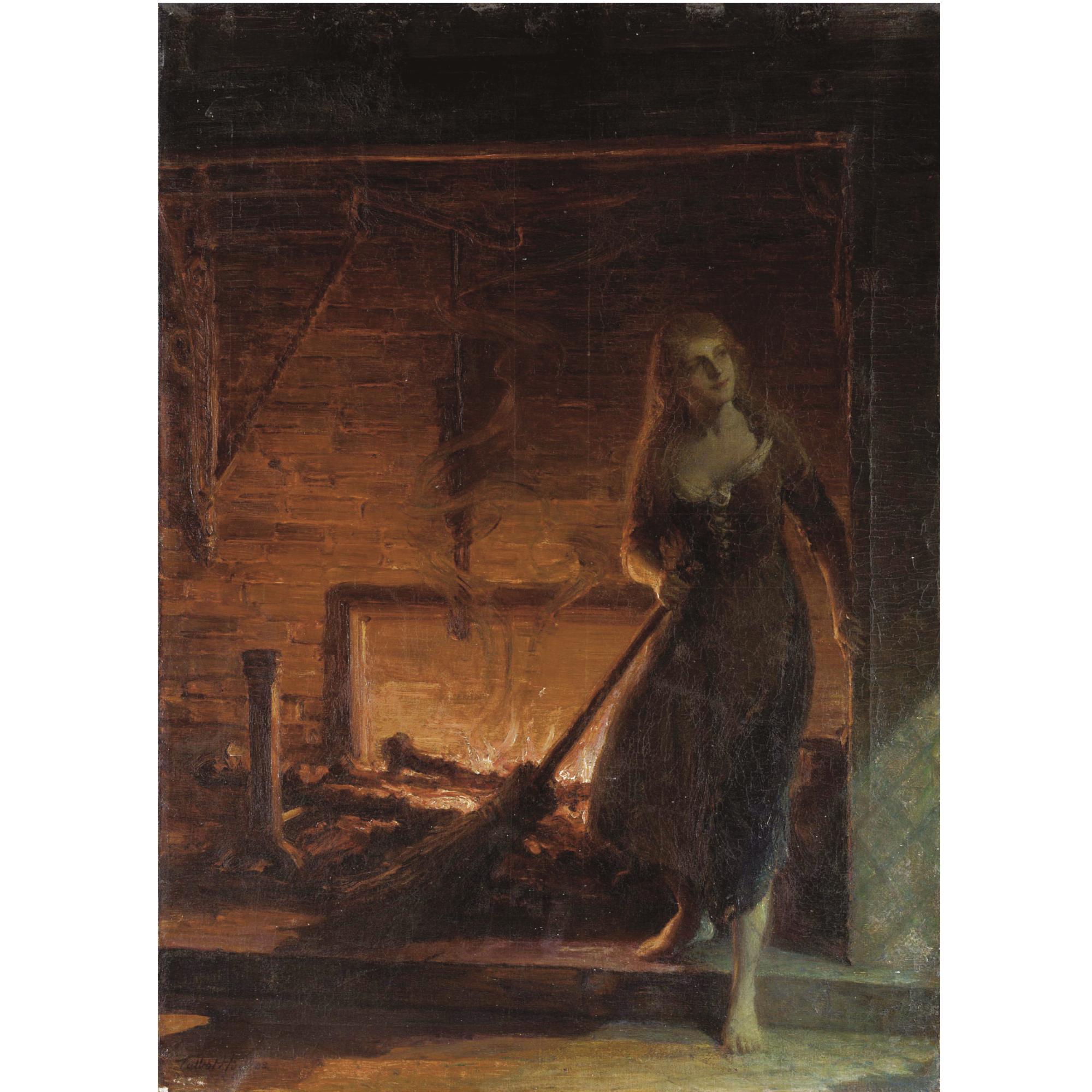 Talbot Hughes R.O.I., P.S. - Cinderella