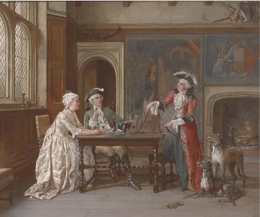 Talbot Hughes, R.O.I., P.S. - The story of the hare that got away