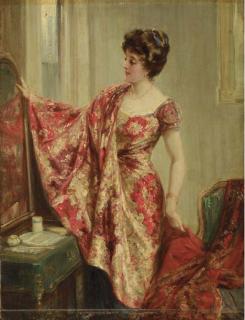 Talbot Hughes - The New Dress