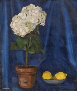 Tamara De Lempicka - Bouquet D\'Hortensias Et Citron
