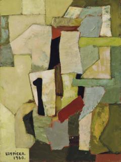 Tamara De Lempicka - Composition abstraite