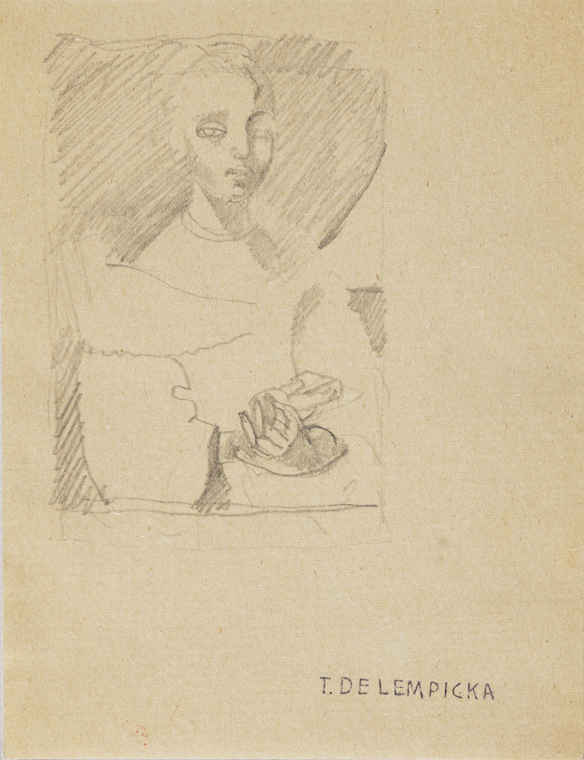 Tamara de Lempicka - Dame en buste