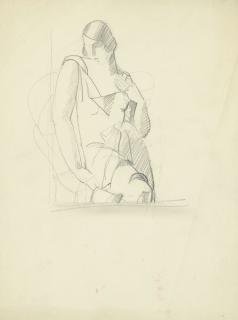 Tamara De Lempicka - Étude pour \