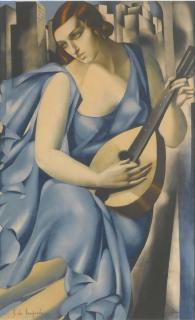 Tamara de Lempicka - Femme À La Mandoline (Blondel A.152)