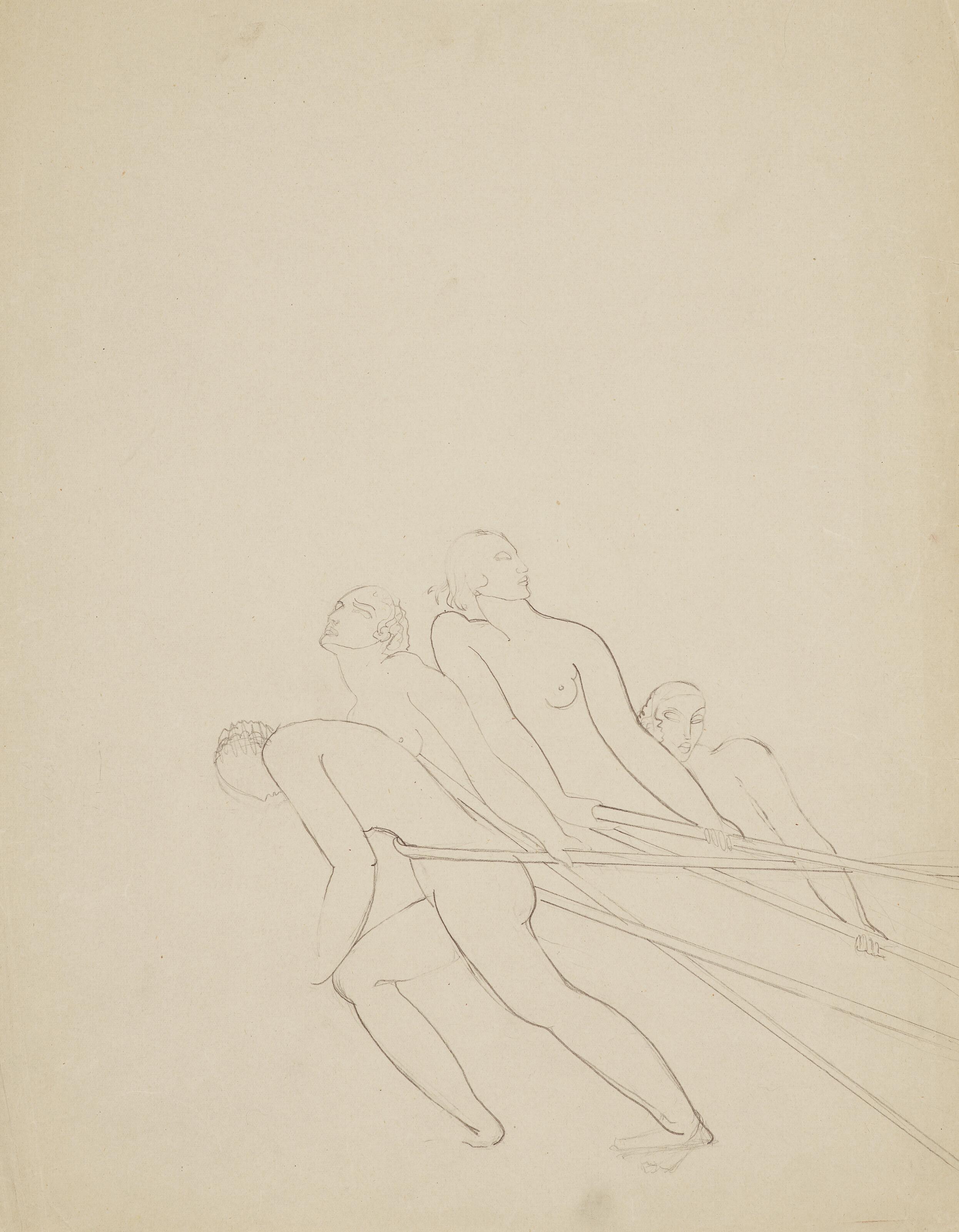 Tamara de Lempicka - Groupe de femmes