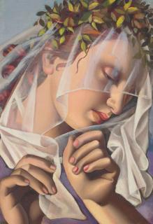 Tamara De Lempicka - La couronne de fleurs II