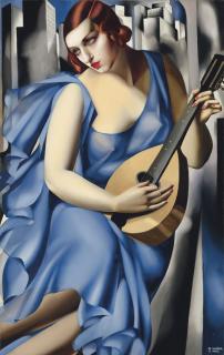 Tamara De Lempicka - La Musicienne