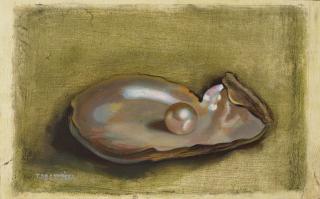 Tamara De Lempicka - La perle, Étude pour \