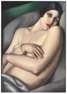 Tamara De Lempicka - Le Rêve (Rafaëla Sur Fond Vert)