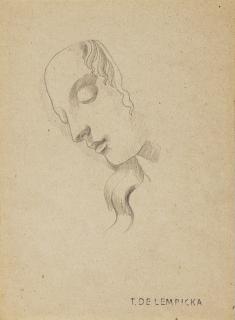Tamara de Lempicka - Madonne (profil)