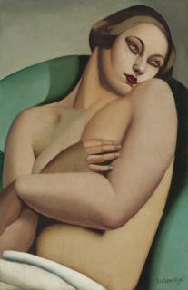 Tamara De Lempicka - Nu Adossé I