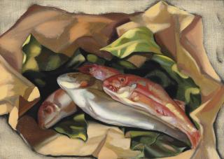 Tamara de Lempicka - Poissons