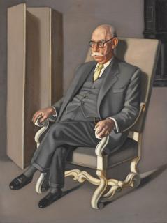 Tamara De Lempicka - Portrait Du Baron Kuffner Dans Un Fauteuil