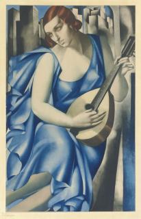 Tamara De Lempicka - Woman with Mandolin (Blondel A.152)