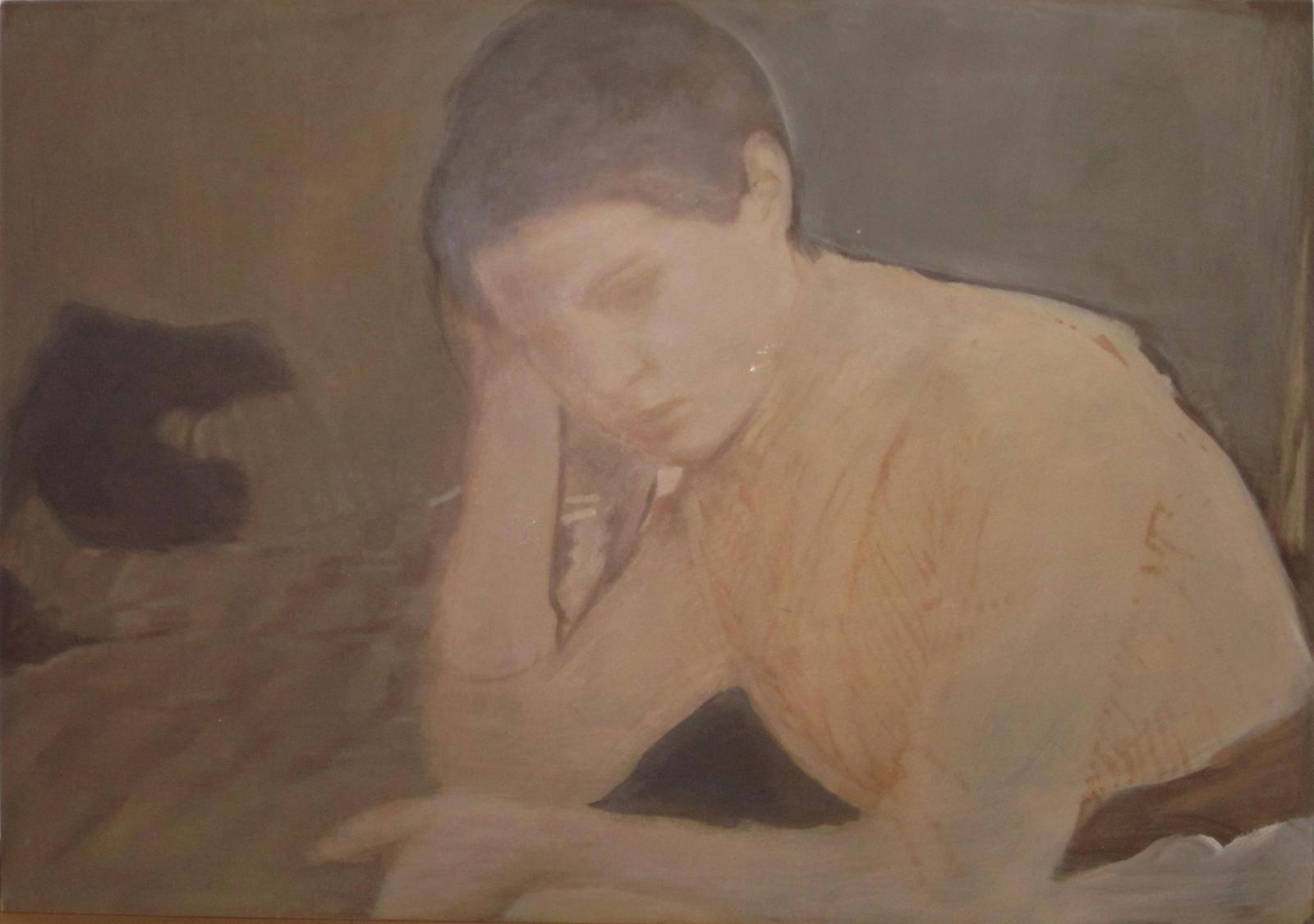 Tamara K.E. - Lesende Frau