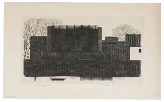 Tanaka Ryōhei - Four Etchings of Rural Japan