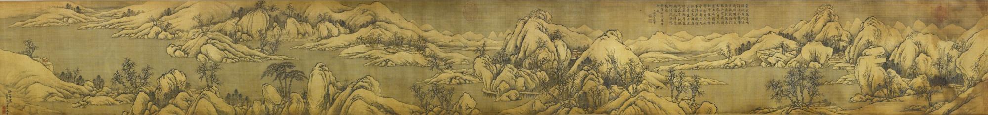 Tang Dai - Stream-Laced Mountain After Snow