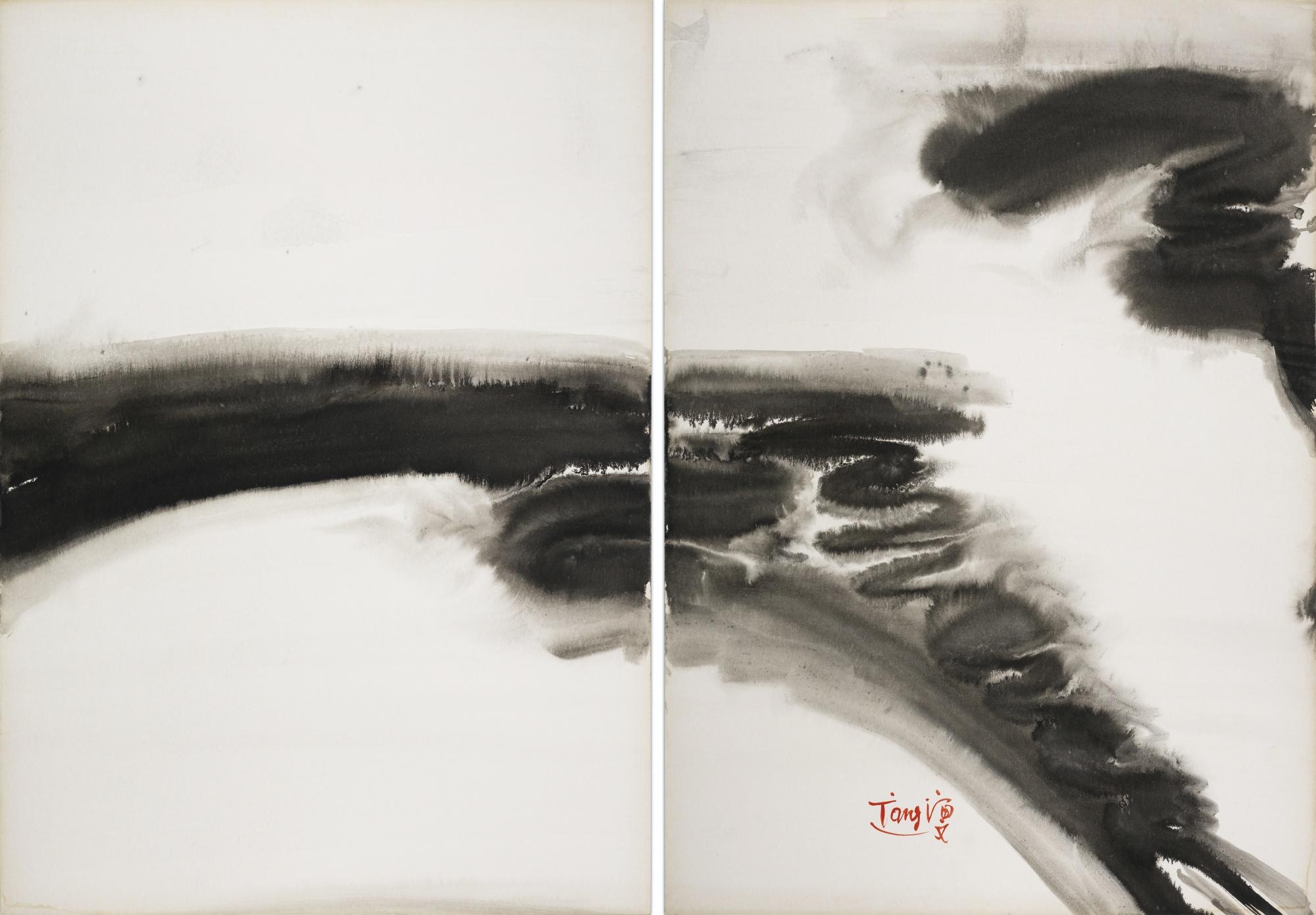 Tang Haiwen - Sans Titre (Diptych)